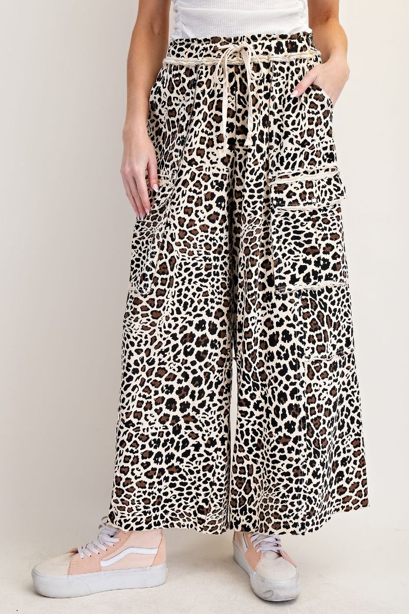 Animal print cargo