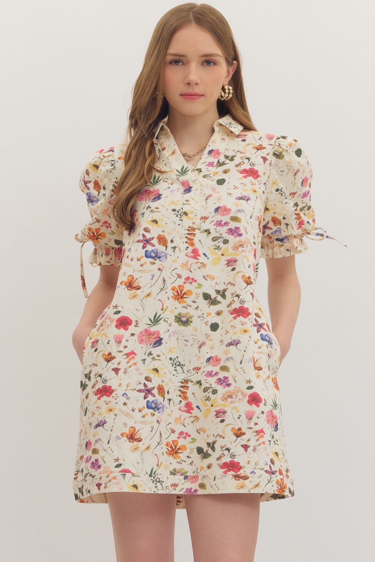 Cream dress