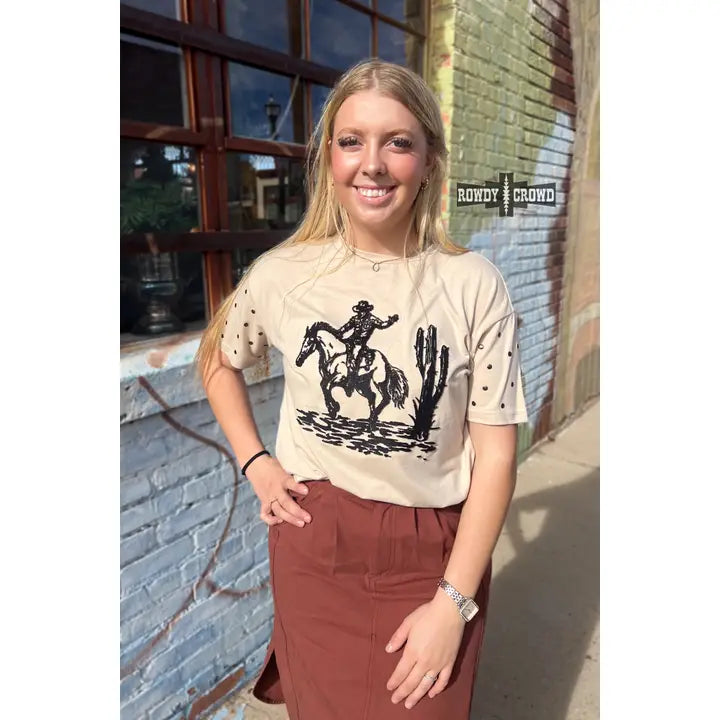 Rodeo Tee high horse