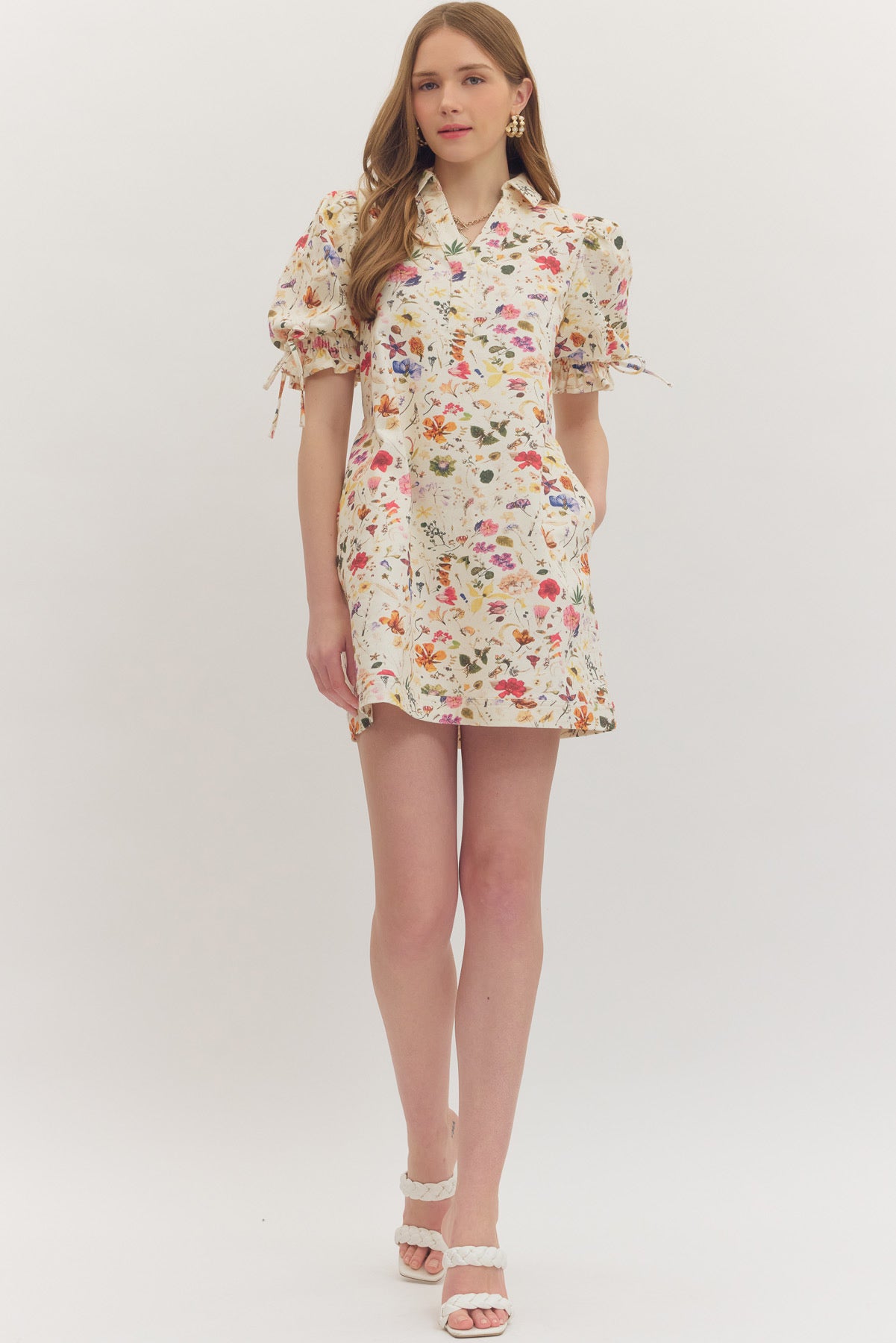 Cream dress
