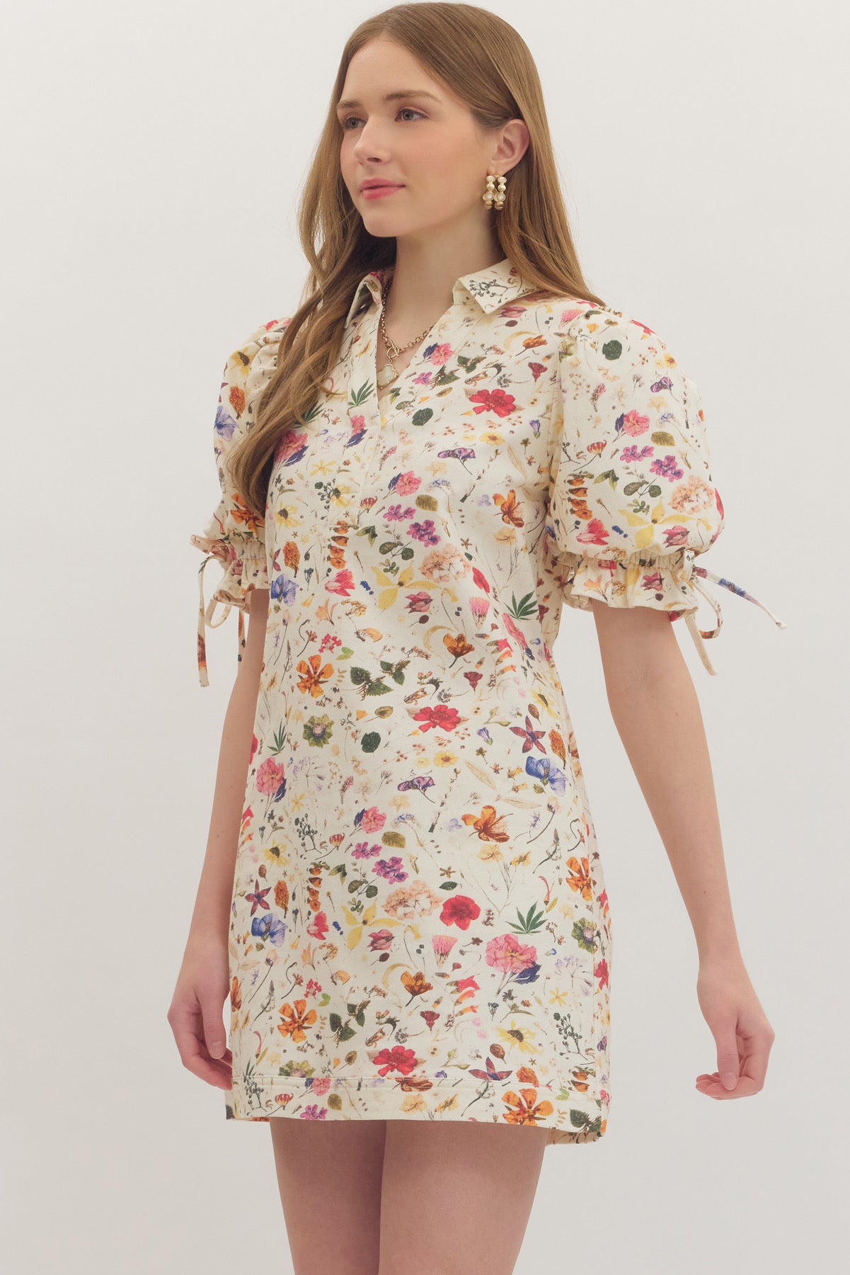 Cream dress