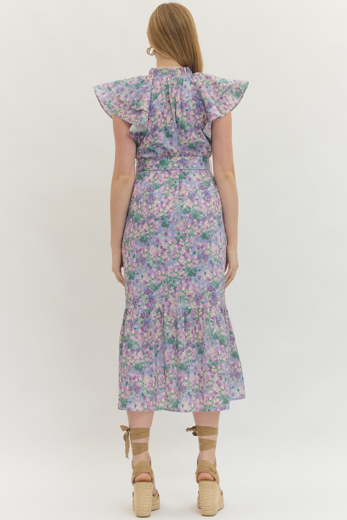 Lavender long dress