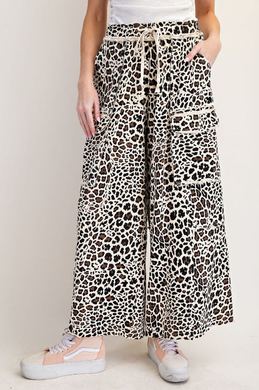 Animal print cargo