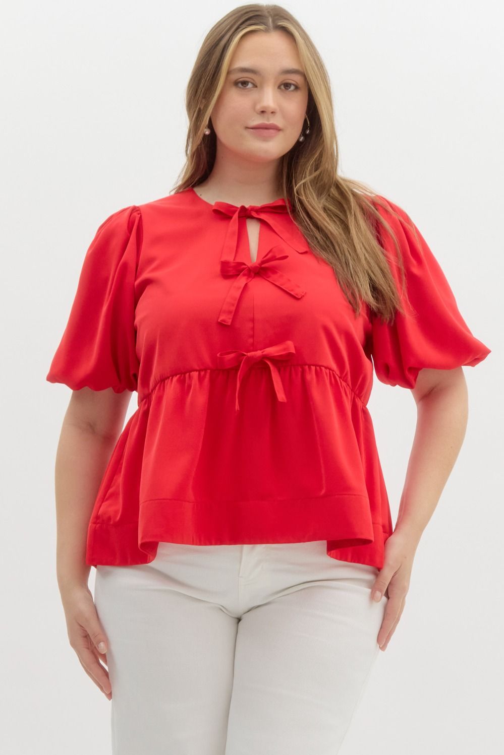 Red short sleeve